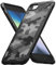 Ringke Fusion-X Kompatibel mit iPhone SE 2022 5G (SE 3) Hülle und iPhone SE 2020, iPhone 8, iPhone 7, Handschlaufe Loch im Rand mit 3D Militär Muster - Camo Black