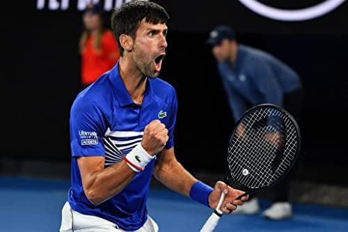 Poster Poster Novak Djokovic Victorious Athlete Star Tennis Champion