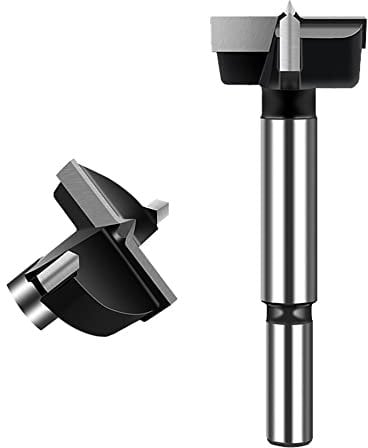 Forstner Forstner Mèche en acier tungstène 26 mm, foret à bois Asnomy Forstner, foret à bois en pot pour bois et bois dur.