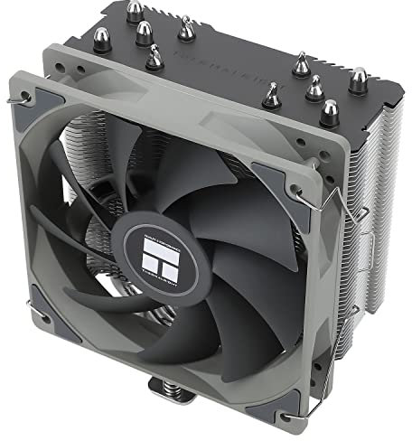 Thermalright Assassin King 120 SE CPU Air Cooler, 5 Heatpipes, AGHP technology TL-C12C PWM Quiet Fan CPU Cooler with S-FDB Bearing, for AM4/AM5/Intel LGA1150/1151/1200/1700/1851, PC Cooling