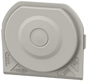 Legrand Plexo 069596L Endstück Standard, 1 Eingang, Grau