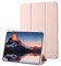 Case for iPad Pro 11 2022/2021/2020/2018 (4th /3rd /2nd /1st Generation) Case with Pencil Holder, Trifold Slim Protective Cover with Soft TPU, Auto Wake/Sleep, Pink