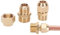 Copper Flaring Directly Connector 1/4 3/8 1/2 Male Thread to 6/8/10mm Pipe Brass Fitting Air Conditioning Extension Adapter-Pipe 12mm,3/4
