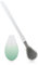 Silikon-Toilettenbürste Langstielige Toilettenbürste Keine Sackgassen Toilettenreinigungsbürste Badezimmer-WC-Bürsten & Halter Set (4# Grün)