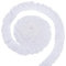 BENECREAT 8 Yard Plissierter Spitzenbesatz Aus Polyester, 40mm Breites Gerüschtes Spitzenband Mit Weißem Rand Für Bekleidungszubehör, DIY, Handwerk, Nähen, Dekoration