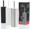 SAVEGA - Edelstahl Klobürste - Toilettenbürste aus Silikon mit blickdichtem Halter - Hochwertige WC Bürste Silikon mit Spritzschutz - Antibakterieller Bürstenhalter - Toilet Brush (Silber)