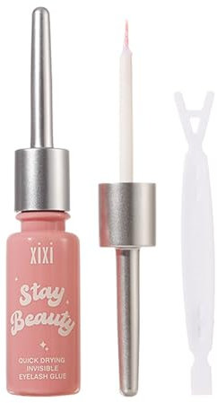 False Eyelash Glue Waterproof Super Strong Hold Latex Free Eyelash Glue Transparent Strip Eyelash Adhesive White Lashes Glue Clear