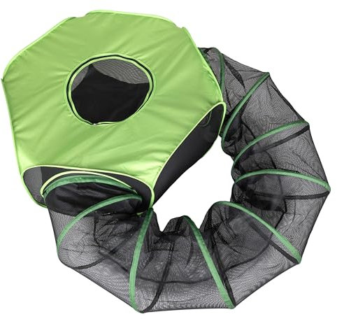Kitty City Outdoor Catio Mega Kit für Katzen, Ersatzteile und 10' Tunnel