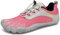 SAGUARO Hombre Mujer Zapatos Minimalistas Respirable Zapatillas de Trail Running Ligeras Calzado Barefoot Antideslizante para Gimnasio Fitness, Rojo Sandía Gr.41
