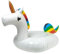 Chaise longue gonflable géante licorne pour adultes – 160 cm x 160 cm | Flotteur de plage et de piscine | Vinyle PVC robuste avec kit de réparation inclus