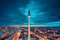 1000-teiliges Puzzle, Berliner Fernsehturm bei Nacht, für Kinder und Erwachsene, personalisiertes Papierpuzzle, lustiges Spiel, 26 x 38 cm