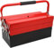 HYGRAD® 3 Tier Tool Box Large Traditional Style Tool Storage Box Cantilever Tool Carry Case Box