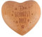 Namvo Handschmeichler Herz aus Holz mit Gravur Du schaffst das Motivationsgeschenk Mutmacher Charm Gute Besserung Geschenk Schutzengel für Familie und Freunde