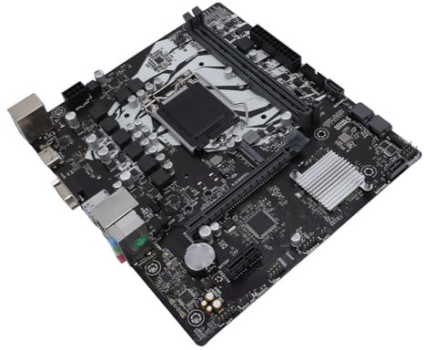 Carte Mère d'ordinateur H510M D3H, 2 Emplacements Mémoire DDR4, Carte Mère d'ordinateur M.2 pour Le Travail Professionnel