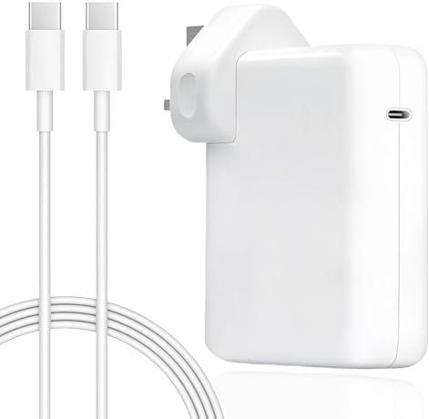 AILKIN 96W USB C Super Fast Charger, Replace Mac Book Pro 100W The power adapter, for Mac-Book Pro 16, 15, 14, 13 inch, iPad Pro 11, 12.9 inch, Compatible Lenovo and All Type C Laptop, 6.6 inch Cable