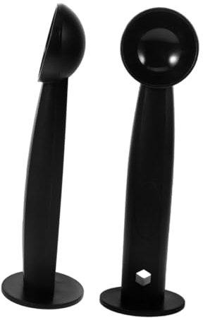 ADOCARN 2piezas Cuchara y Prensador De Café Herramienta Multifuncional Para Espresso Accesorio De Medición y Tamping Para Cafeteras Express y Usuarios Profesionales