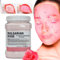 Maschera in polvere di gelatina per il viso, maschera anti-acne ringiovanente per la pelle, maschera peel-off, maschera di gelatina per professionisti, maschera viso di gelatina (Rose)
