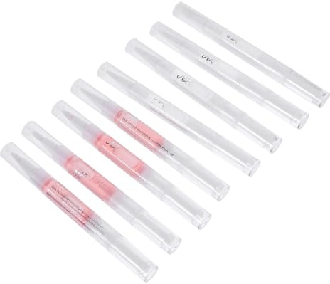 Nagelhautölstift 8 Stück 3ml in Stiftform für Maniküre | Aminoäuren, Bha und Vitamin, Präzise Anwendung, nach Maniküre, als Kleines Geschenk