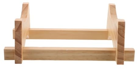 Holzständer für Wassergetränkehalter 3-liter mit Oktoberfest Deko | Stabile Basis für Zuhause, Einfache Montage, Dekorativer Holzlook, Passend für Krug, Display und Party