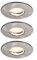 Paulmann 994.61 Außen Deckenleuchte, Metall, GU5.3, silber