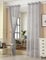WOLTU 2er Set Gardinen transparent mit Ösen Leinenoptik Vorhang Ösenschal Halbtransparent Stores Voile Fensterschal Deko Leinenvorhang für Wohnzimmer Kinderzimmer Schlafzimmer, 140x225 cm Hellgrau