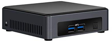 Intel NUC BLKNUC7I7DNK2E PC/estación de Trabajo Barebone i7-8650U 1,9 GHz UCFF Negro BGA 1356