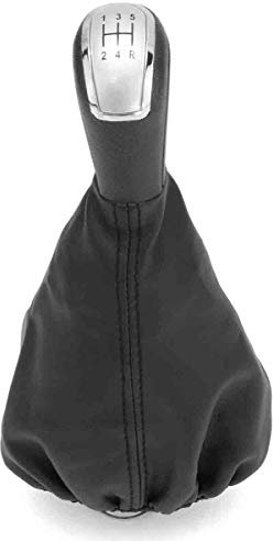 Viviance 5 Gang Schaltknauf Gaiter Cover kompatibel mit Mercedes A Klasse W168 97-04 C-Class W202 BJ(93-01) W208 E-Class W210 S203 2004-2012