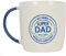 Jones Home & Gift DA_50438 Super Dad Mug Naturel 9 x 12 x 8 cm