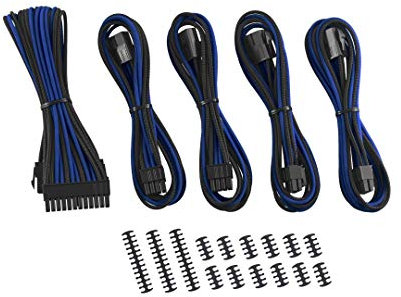 CableMod Classic ModMesh Cable Extension Kit - 8 8 Series - schwarz/blau
