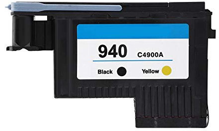 Topiky Ersatzdruckkopfdruckkopf, Hochwertiger Druckkopf, für HP 940 C4900A C4901A für die Serie 8000 8500(Schwarz Gelb,)