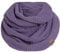 Knit Factory - Jamie Loop Schal - Gestrickter Schlauchschal - Herbst & Winter Essentials - Zeitloses Mode-Accessoire - Für Damen und Herren - Strickschal mit Wolle - Hochwertige Qualität - Violett