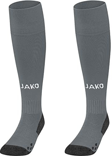 JAKO Unisex rørstrømpe allround Stutzenstr mpfe, Steingrau, 39-42 EU