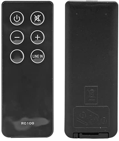 Elprico Télécommande pour, Remplacement de la Télécommande Intelligente pour Les Systèmes D'enceintes D'étagère R1700BT R1800BT