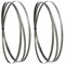 2pcs 67-3/8” 1712mm Bandsaw Blade 1712x6.35x0.35mm TPI 6 For Band Saw Draper For Charnwood BAS250 Cutting Wood Metal Plastic (Size : TPI 6)