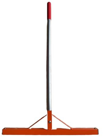 Zeluga 10-237 61 cm T-Bar Handheld Magnet Kehrmaschine, Orange