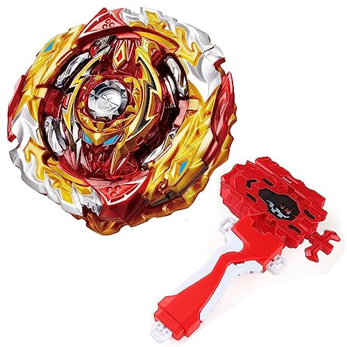 mlywd GyrosTurbo Set, GyrosMetal Fusion mit Starter, Kampfkreisel Geschenk Weihnachten, Geburtstag, Spielzeug Kinder ab 6 Jahren, Gift for Children,B-172