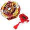 mlywd Gyros Toupies, Quadrive Metal Fusion avec Lanceur Starter Gyros de Combat Jouet Set B-172