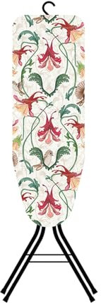Bügelbrett Rosalinde Kompakt Weiß Bügelfläche 85 x 30 cm HTI living