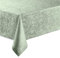 Hochwertige Tischdecke mit Saumrand Harmony Salbeigrün Oval 160 x 220 cm pflegeleicht