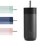 Chilly's Switch - BPA-Free Stainless Steel Switch Cup with Wide Straw for Milkshakes and Bubble Tea - Double Walled, Vacuum Insulated - Abyss Black, 500ml