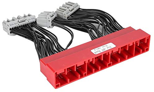 Brilluxa ECU-Überbrückungskabel, Verkabelungsadapter, OBD2A zu OBD1 ECU-Überbrückungskabel Konvertierungsadapter, Kompatibel mit Acura Accord Civic 1996-1998