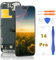 Yodoit für iPhone 14 Pro 6.1 Zoll LCD Bildschirm FHD Touch Display Digitizer mit Reparatur Kit, Schutzfolie, Kompatibel mit Modell A2650, A2889, A2892, A2891, A2890