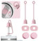 Nearockle 6 Stk Blumen Silicone Strohhalm Abdeckung Auslaufschutz, Compatible for Stanley Quencher H2.0 30oz|40oz Cup Tumbler FlowState Dichtung Verschluss Zubehör (Rose)