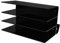 ibasenice 3-tier Acrylic Keyboard Stand for Desk Keyboard Storage Tray Mouse Holder Riser and Clamp for Office Gaming
