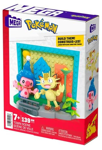 Mega Pokemon Build Them Country Scene. (Stadtszene)