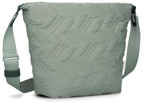 Zwei Damen Puffer Tasche Cleo CL90 gesteppte große Umhängetasche, Stepp-Schultertasche, ultraleicht, wasserabweisend, robust, abnehmbarer und verstellbarer Schultergurt