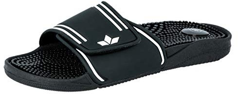 Lico POOL Unisex Erwachsene Badeschuhe, Schwarz/ Weiß, 40 EU