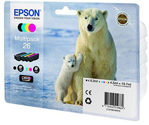 Epson MULTIPACK 4-COLOURS 26 CLARIA