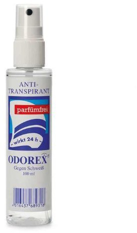 Odorex antitranspirant gegen Schweiß 100ml Sprühflasche (1 Stück)