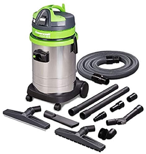 Cleancraft Nass-/Trockensauger wetCAT 133 IE, ergonomisch, integrierte Steckdose, umfangreiches Zubehör, 7001135